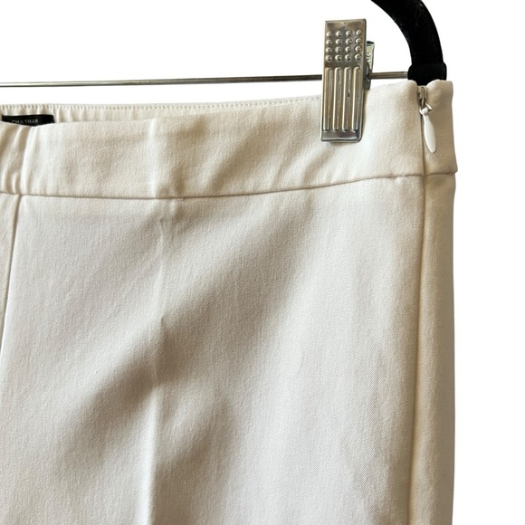 TALBOTS CHATHAM ANKLE PANT 8  STRAIGHT LEG SIDE ZIP ANKLE LENGTH COASTAL NWT - Picture 4 of 10